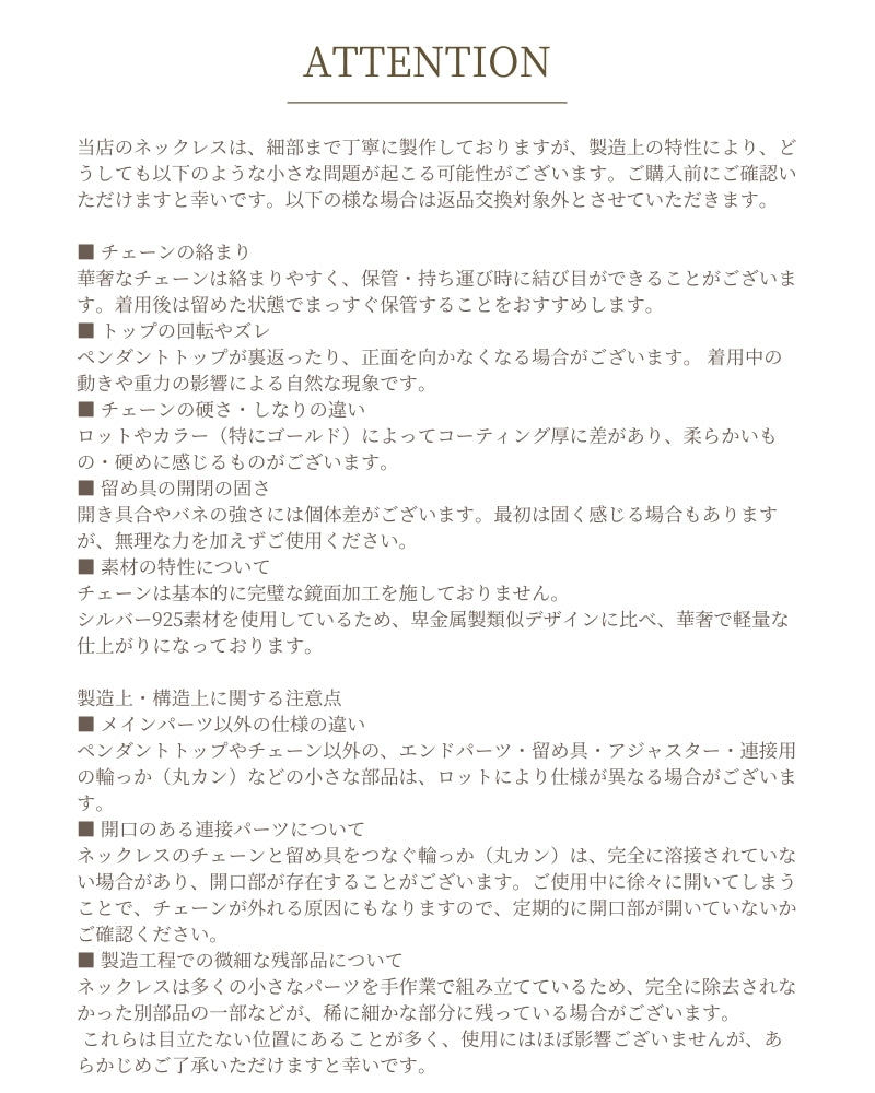 Silver925 Necklace/n0181