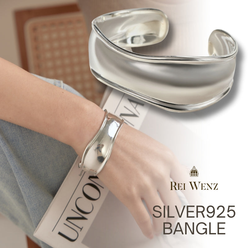 REI WENZ】Silver925専門店/シルバー925 バングル ブレスレット