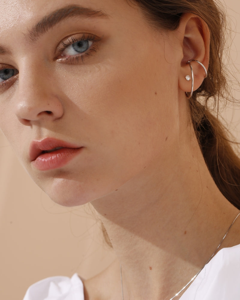 Silver925 Earcuff/p0134