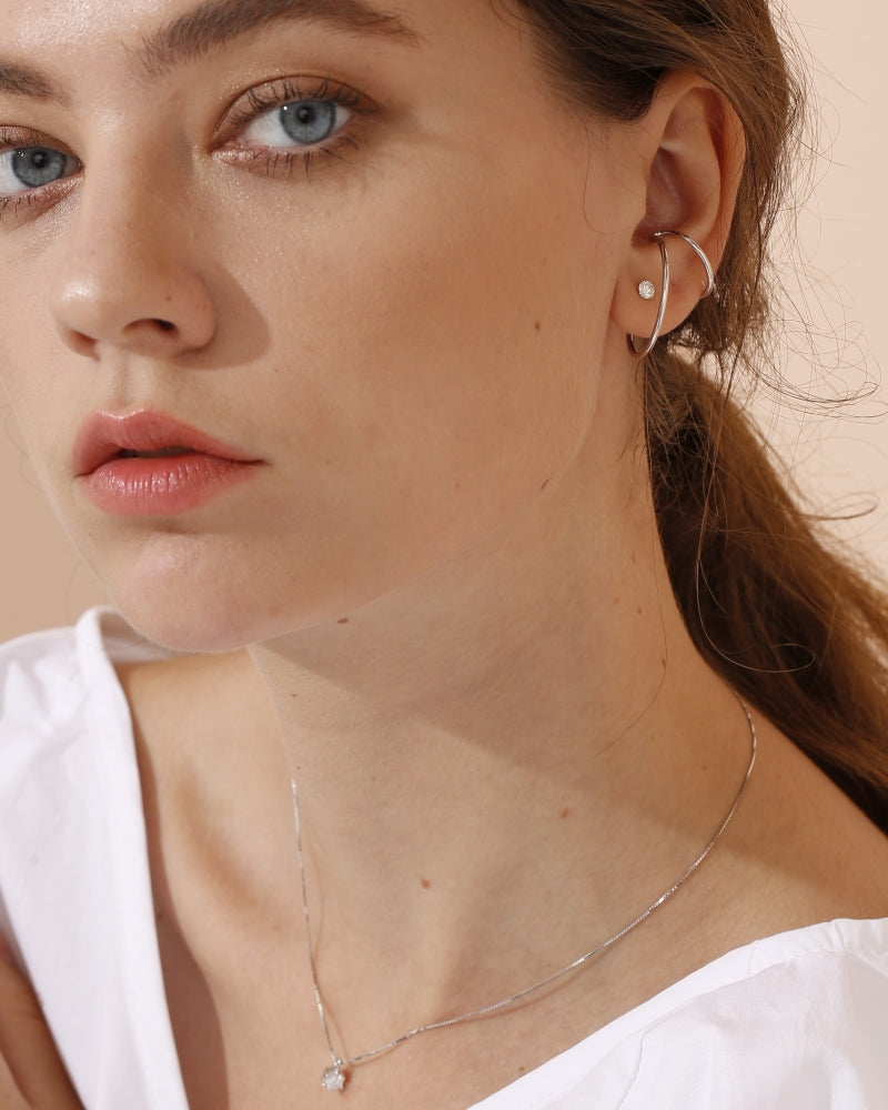 Silver925 Earcuff/p0134