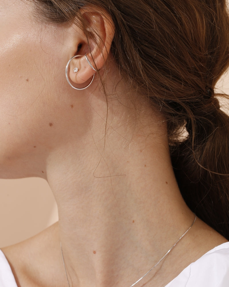 Silver925 Earcuff/p0134