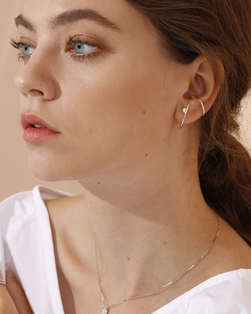 Silver925 Earcuff/p0134