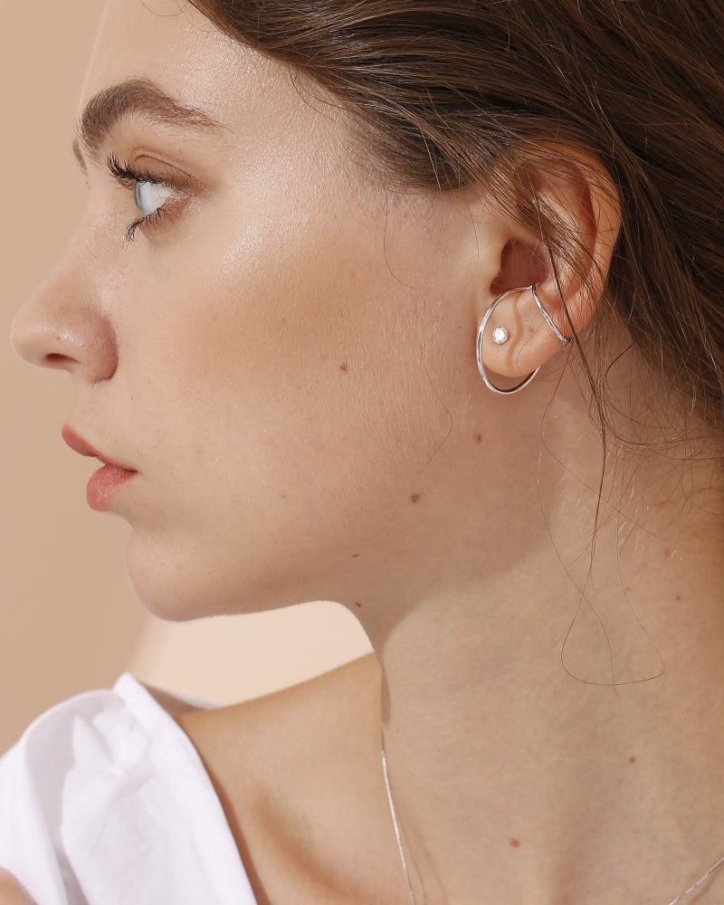 Silver925 Earcuff/p0134