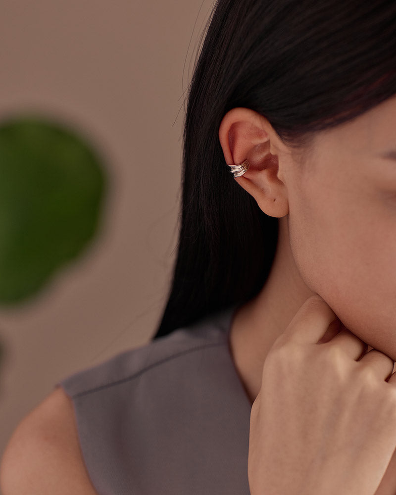 Silver925 Earcuff/p0137