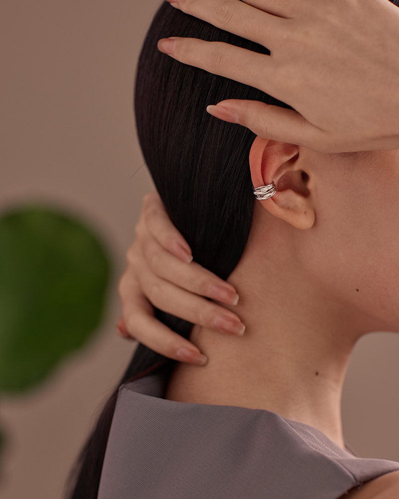 Silver925 Earcuff/p0137