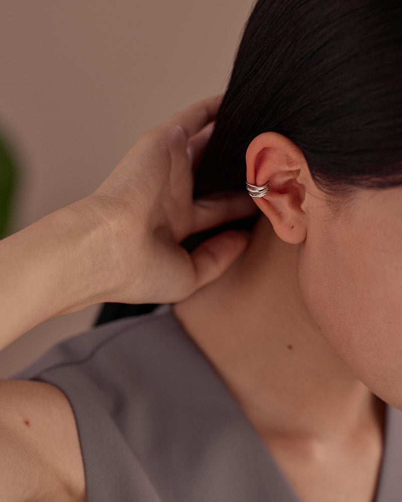 Silver925 Earcuff/p0137