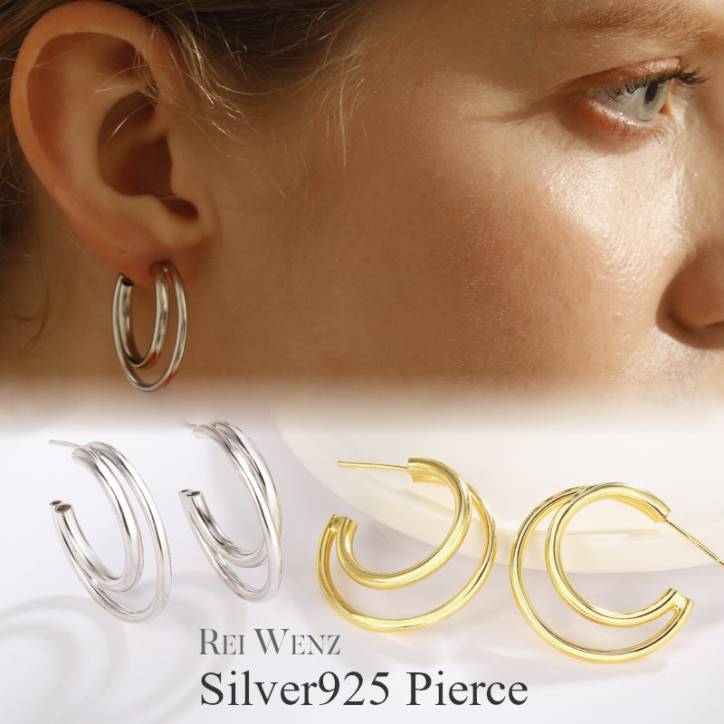 Silver925 Pierced Earring/p0183