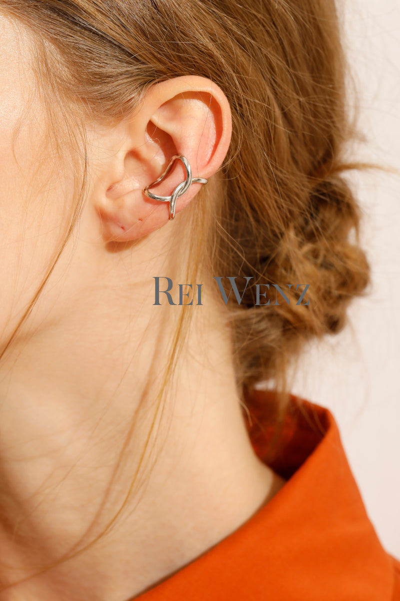 Silver925 Earcuff/p0196