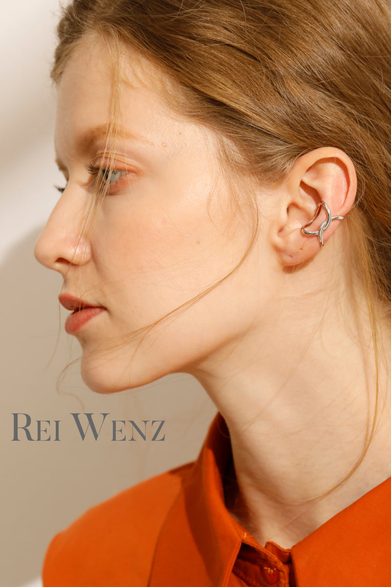 Silver925 Earcuff/p0196