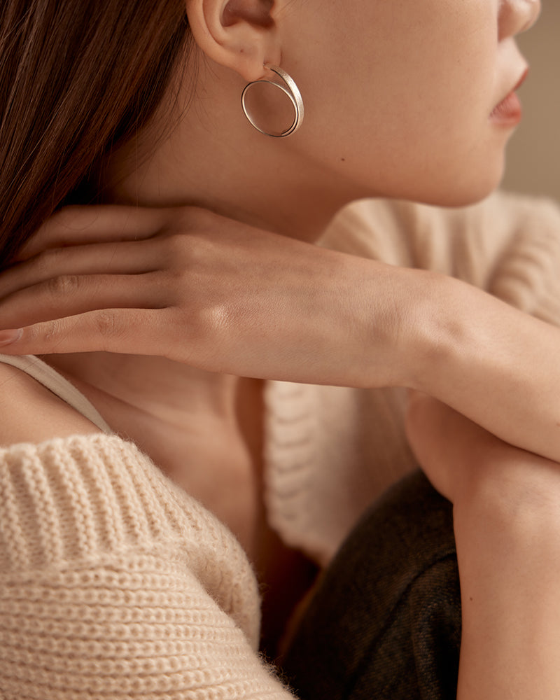 Silver925 Pierced Earring/p0239