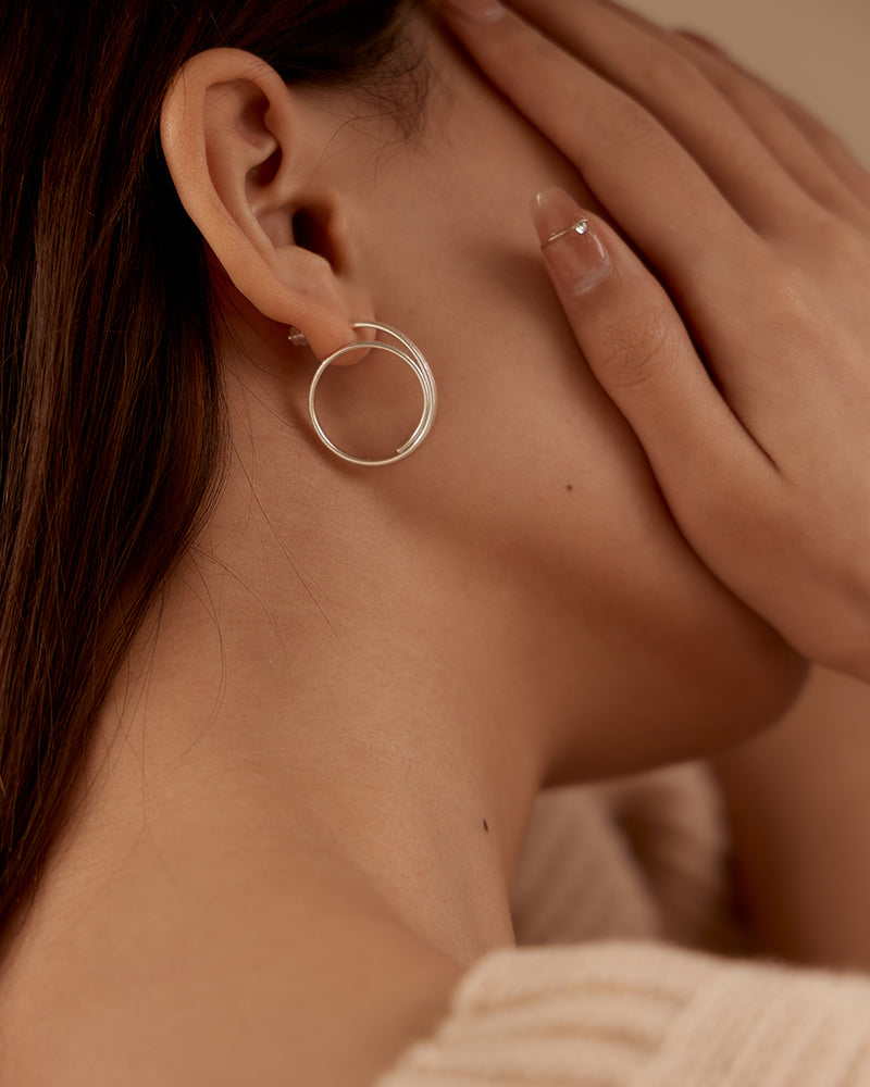 Silver925 Pierced Earring/p0239