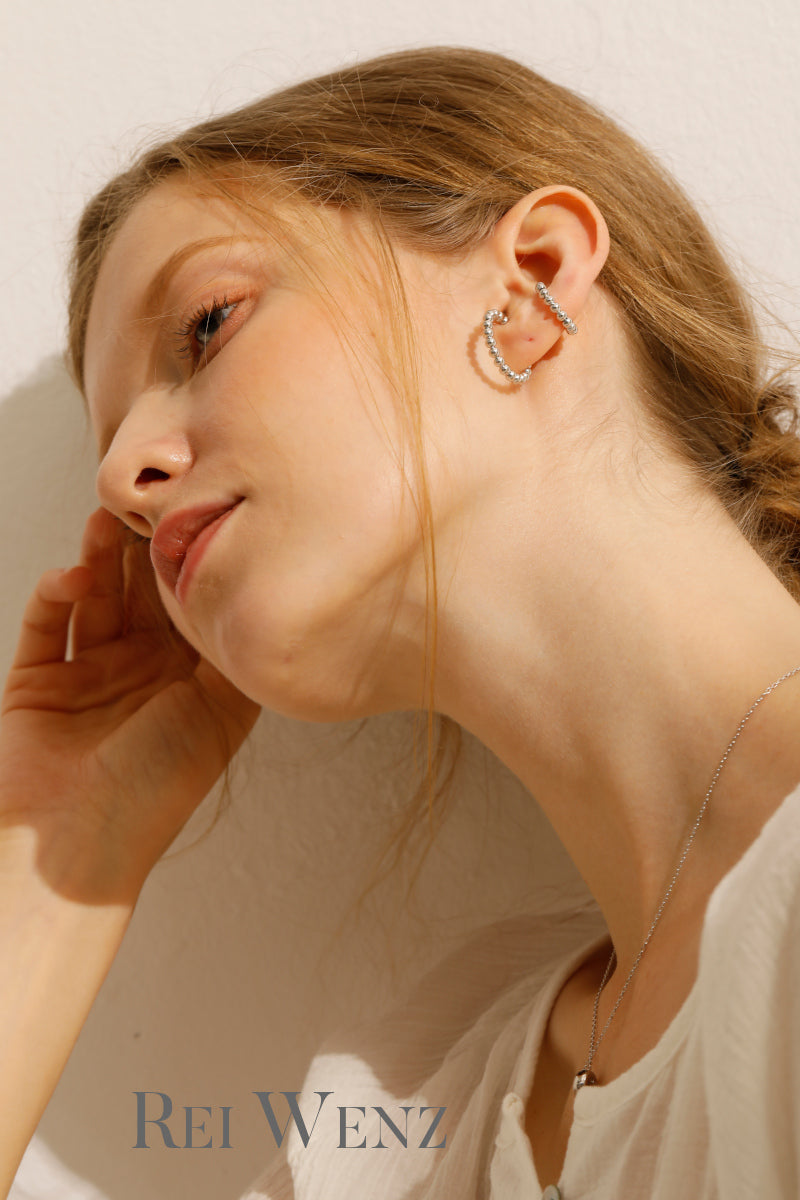 Silver925 Earcuff/p0129